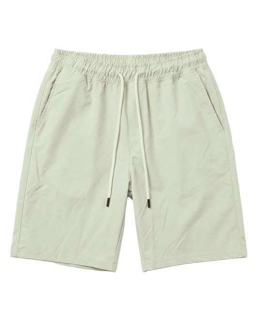 Men's soft shorts-Beige