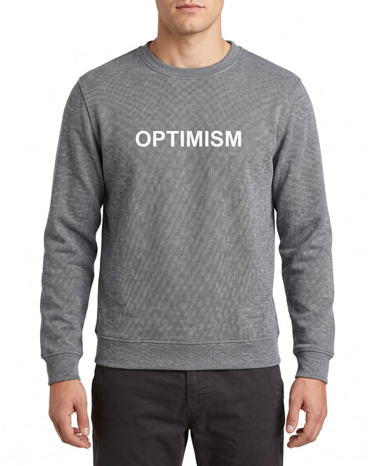 Men's grey crewneck printed sweatshirt by TREE