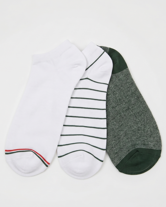 Men’s Cotton Low-Cut Socks 3 pcs