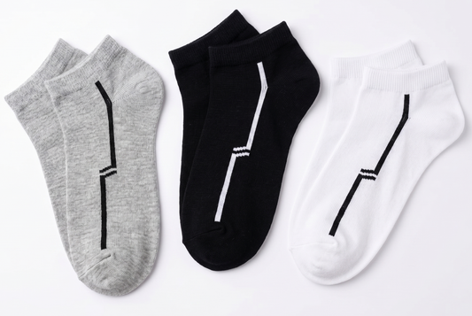 Men’s Cotton Low-Cut Socks 3 pcs