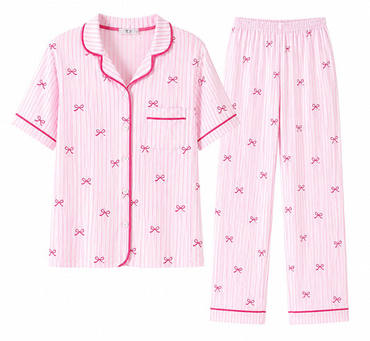 Woman's Classic Pajamas -Pink