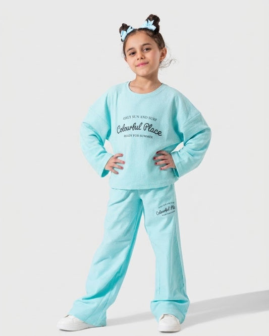 Girl`s T-Shirt sleeve Printed Over size
