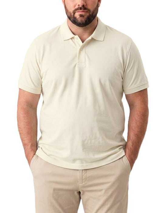 Men's Casual Polo Shirt Special size- Short Sleeve