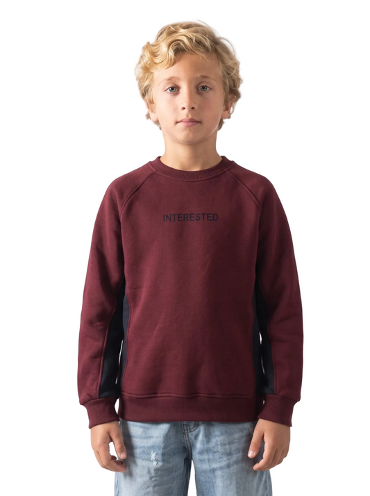 Boy's Printed Crewneck Sweatshirt