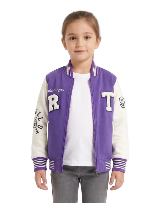 Girls' varsity baseball jacket - TREE