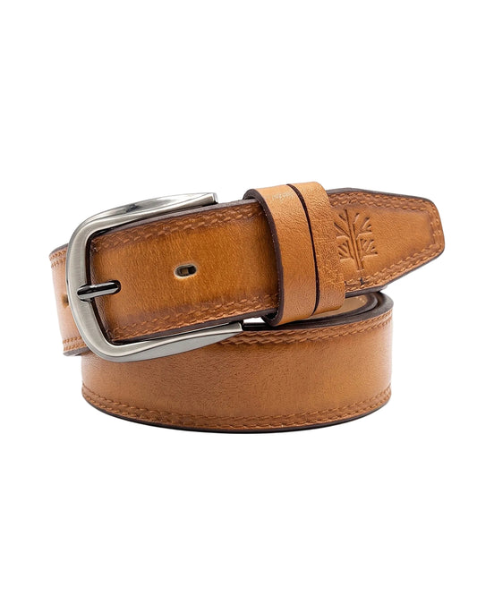Men's Classic leather belt -Havan