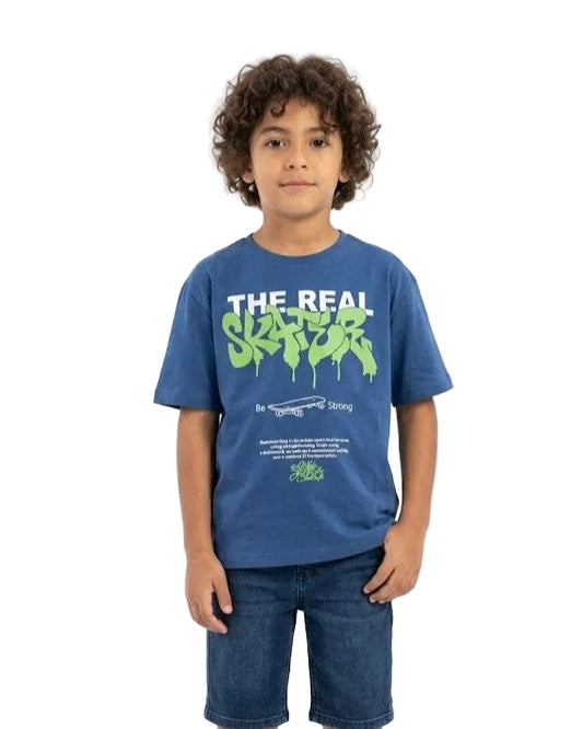 Boy`s Printed T-Shirt – oversized