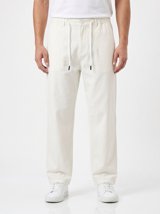 Men`s Gabardine pants Wide Leg Chino