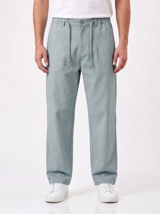 Men`s Gabardine pants Wide Leg Chino