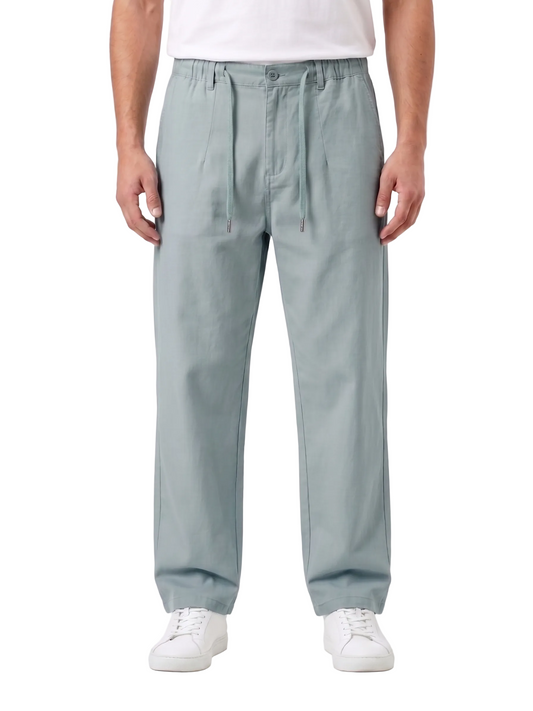 Men`s Gabardine pants Wide Leg Chino