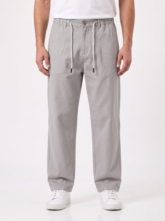 Men`s Gabardine pants Wide Leg Chino