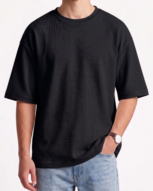 Men`s T-Shirt Over Size –Black