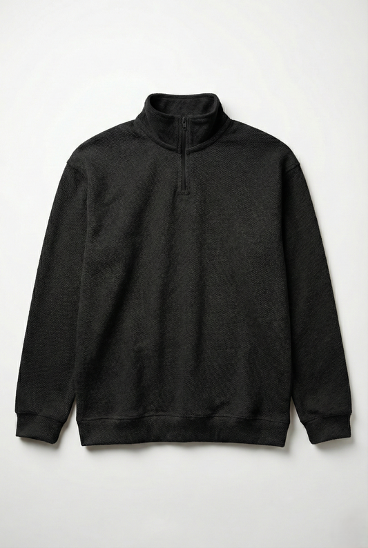 Men's half-zip sweatshirt