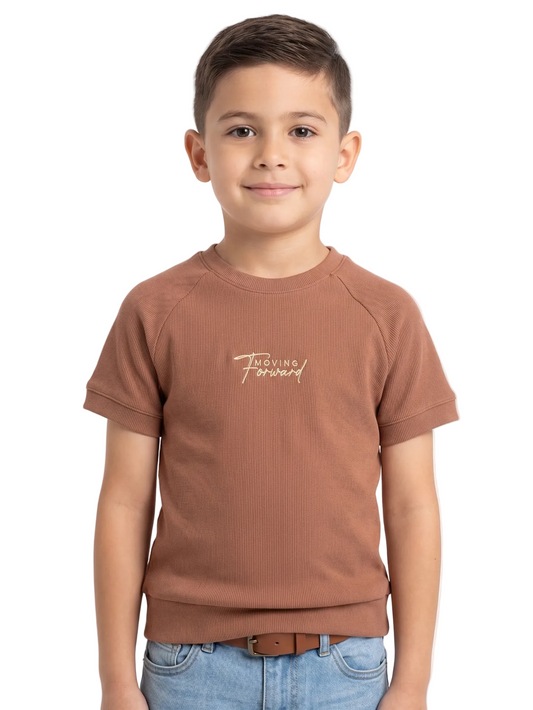 Boy`s Printed T-Shirt –Over Size- Short Sleeve