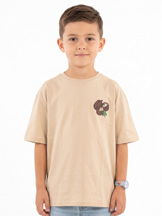 Boy`s Printed T-Shirt –Over Size- Short Sleeve