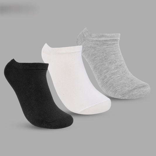 Men’s Cotton Low-Cut Socks 3 pcs