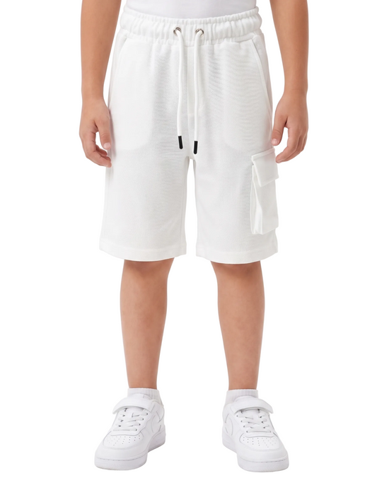 Boys' Milton Shorts Buggy -White