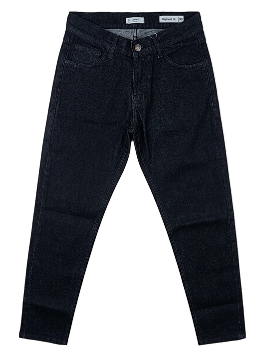 Black jeans on a white background