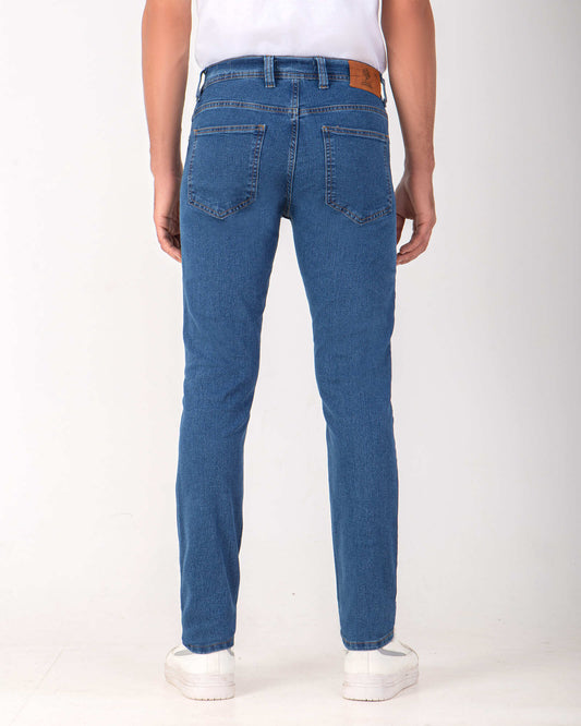 Men's pants Jeans Basic Blue light - SLIMFIT