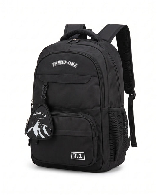 Size 18 Multi-Pocket Backpack with Mini Pouch