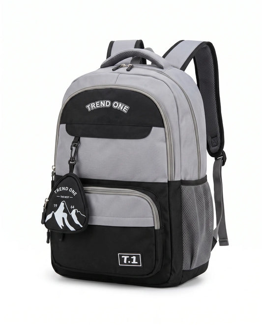 Size 18 Multi-Pocket Backpack with Mini Pouch