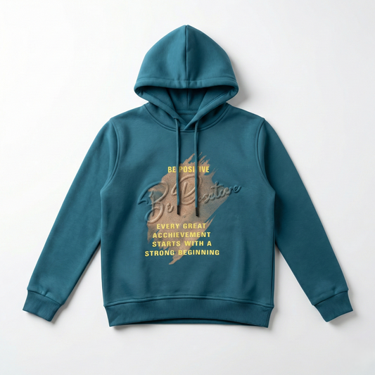 Boys' Color Block Hoodie - Cotton Blend - Print - Genzari