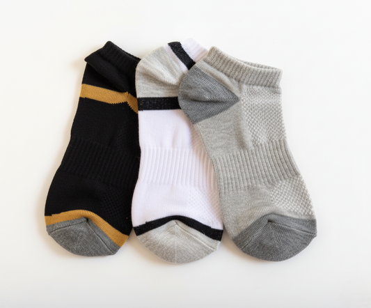 Men’s Cotton Low-Cut Socks 3 pcs