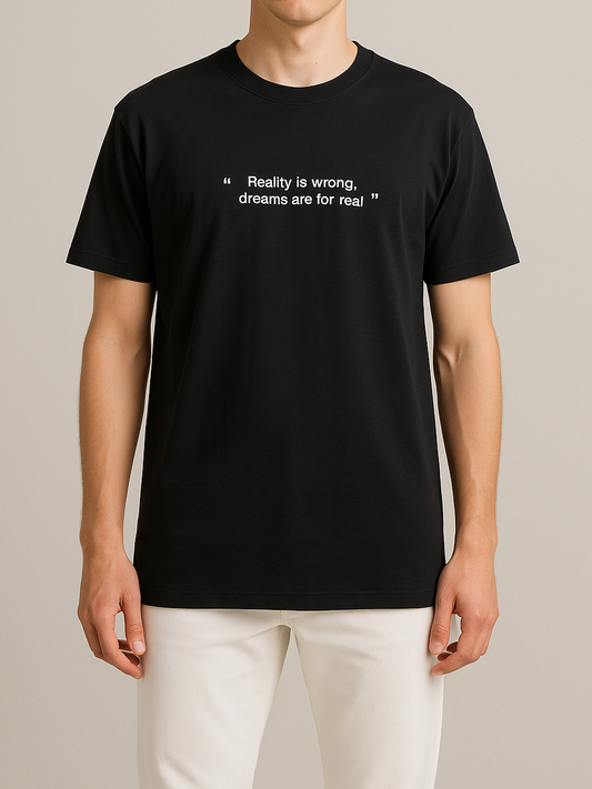 Men's T-Shirt Printed - Black