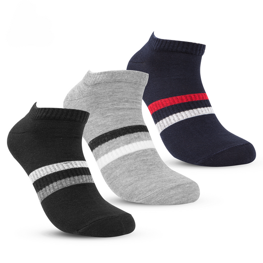 Men’s Cotton Low-Cut Socks 3 pcs