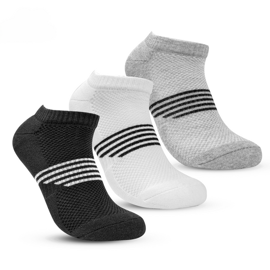 Men’s Half Terry Socket Socks 3 pcs