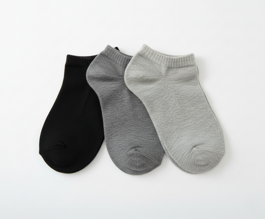 Men’s Half Terry Socket Socks 3 pcs