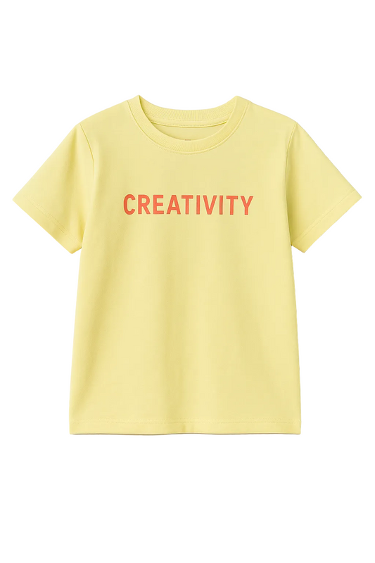 Boy`s Printed T-Shirt – Short Sleeve - Yellow