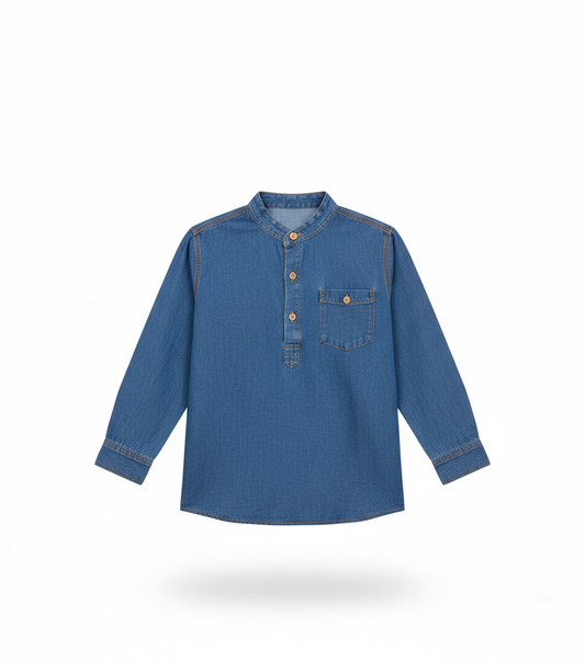 Boys' jeans shirt