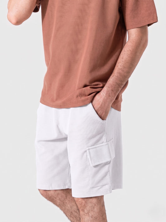 Men's Milton Fashion Shorts- White
