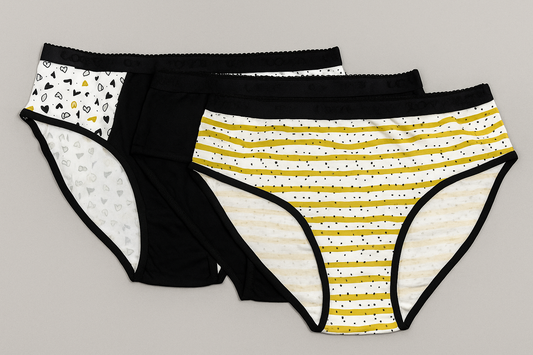 Women`s Underwear Brife - 3 pieces