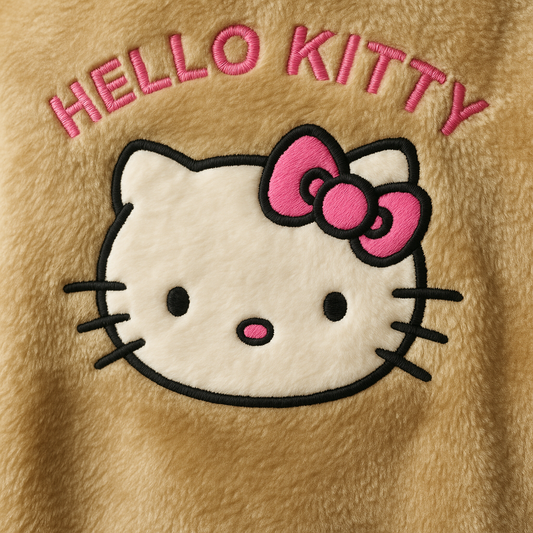 Girls' Polar Print Pajama Set