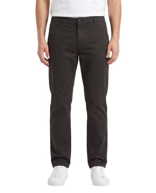 Men`s Gabardine Pants Straight Fit With Side Pockets Grey