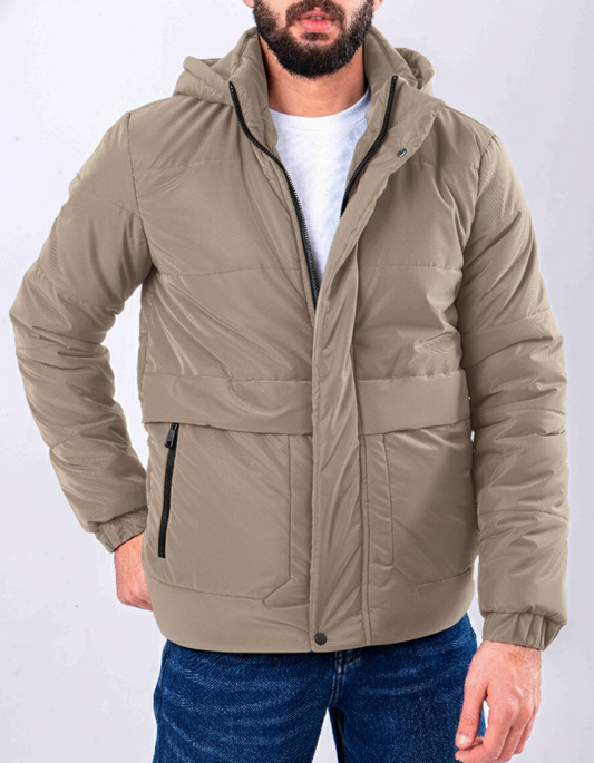 Men's waterproof jacket-Cafe