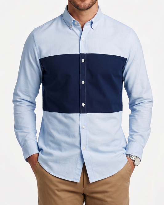 Men's Oxford Shirt With Sleeves