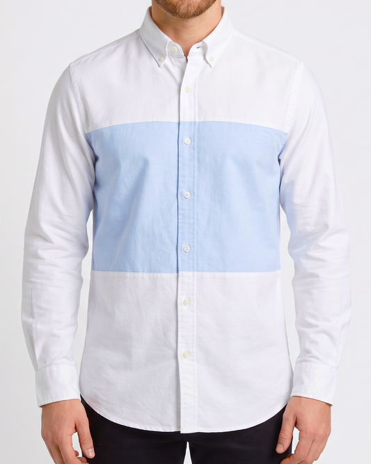 Men's Oxford Shirt With Sleeves