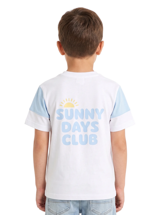 Boy`s Printed T-Shirt – Over Size-Short Sleeve