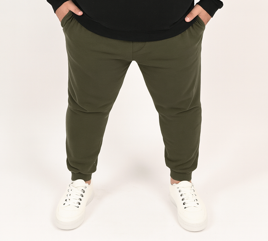 Milton Heavy lined Basic Sweatpants Big Size - Oily