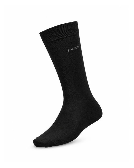 Men’s Black Classic Crew Socks – Sizes 39–42 & 43–46