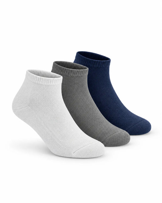 Kids' Cotton Socket Socks (3-Pack)