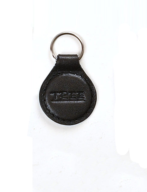 Leather medallion Black