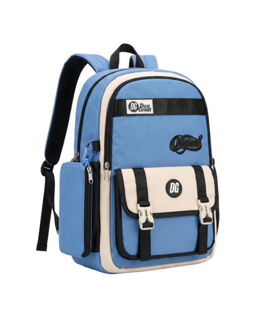 Multi-Pocket School Backpack with Front Buckles – Available in Three Colors | TREE