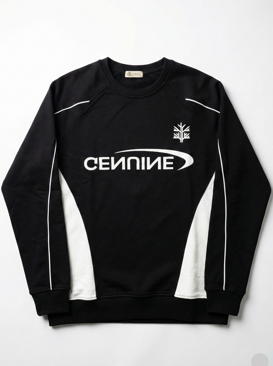 Men's Print Sweatshirt Black