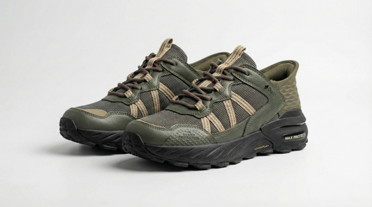 Duck shoes - 12709 - Army Green