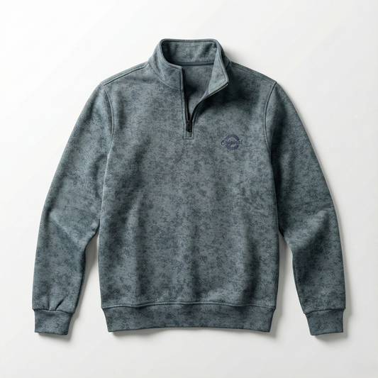 Men's half-zip sweatshirt