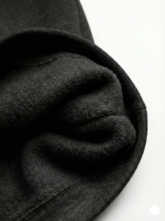 Men’s Basic crew neck T-shirt with sleeves -Black